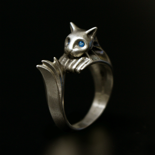 Covetous Silver Serpent Ring (SSYH55EEB) by johndaguerra