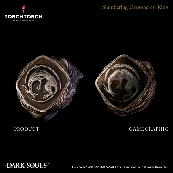 The Slumbering Dragoncrest Ring DARK SOULS × TORCH TORCH