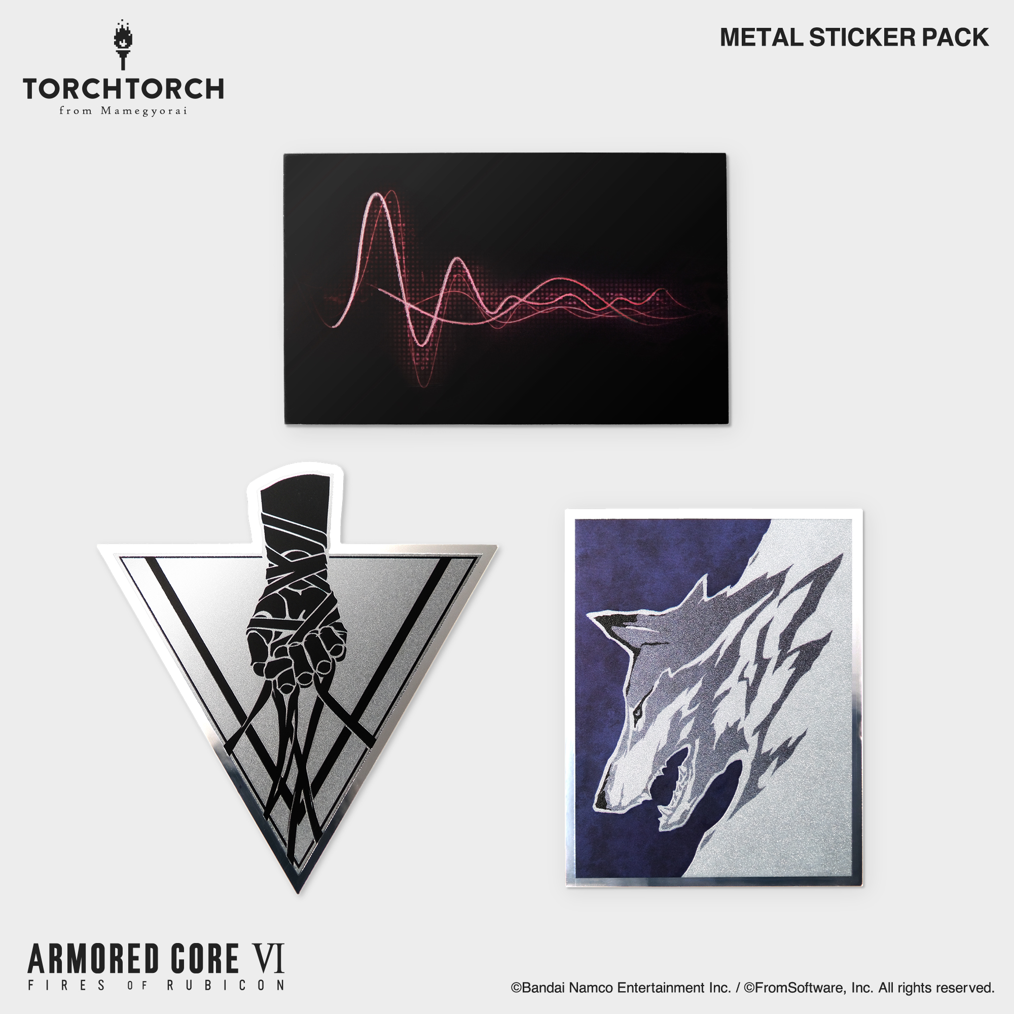 ARMORED CORE VI メタルステッカーパック（全12セット） | TORCH TORCH