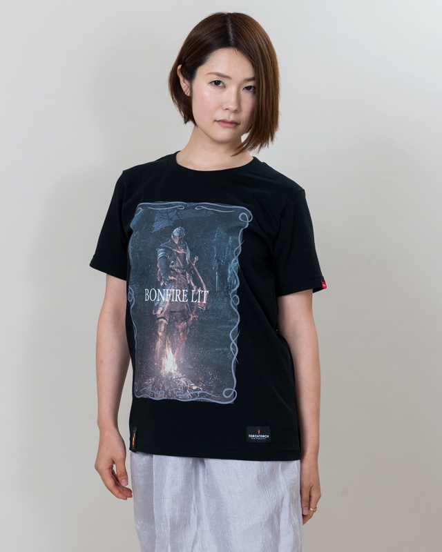 BONFIRE LIT T-SHIRT DARK SOULS x TORCH TORCH