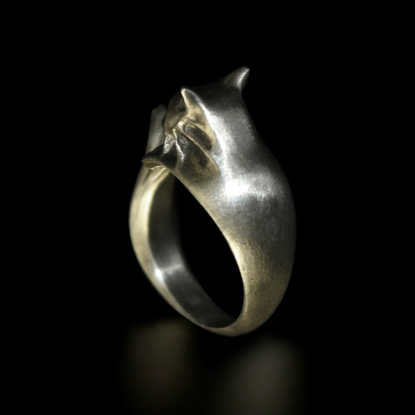 RINGS COLLECTION: SILVERCAT RING