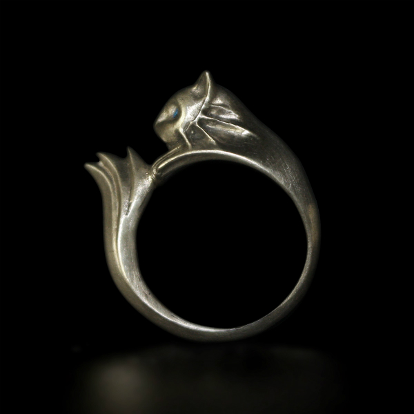 RINGS COLLECTION: SILVERCAT RING