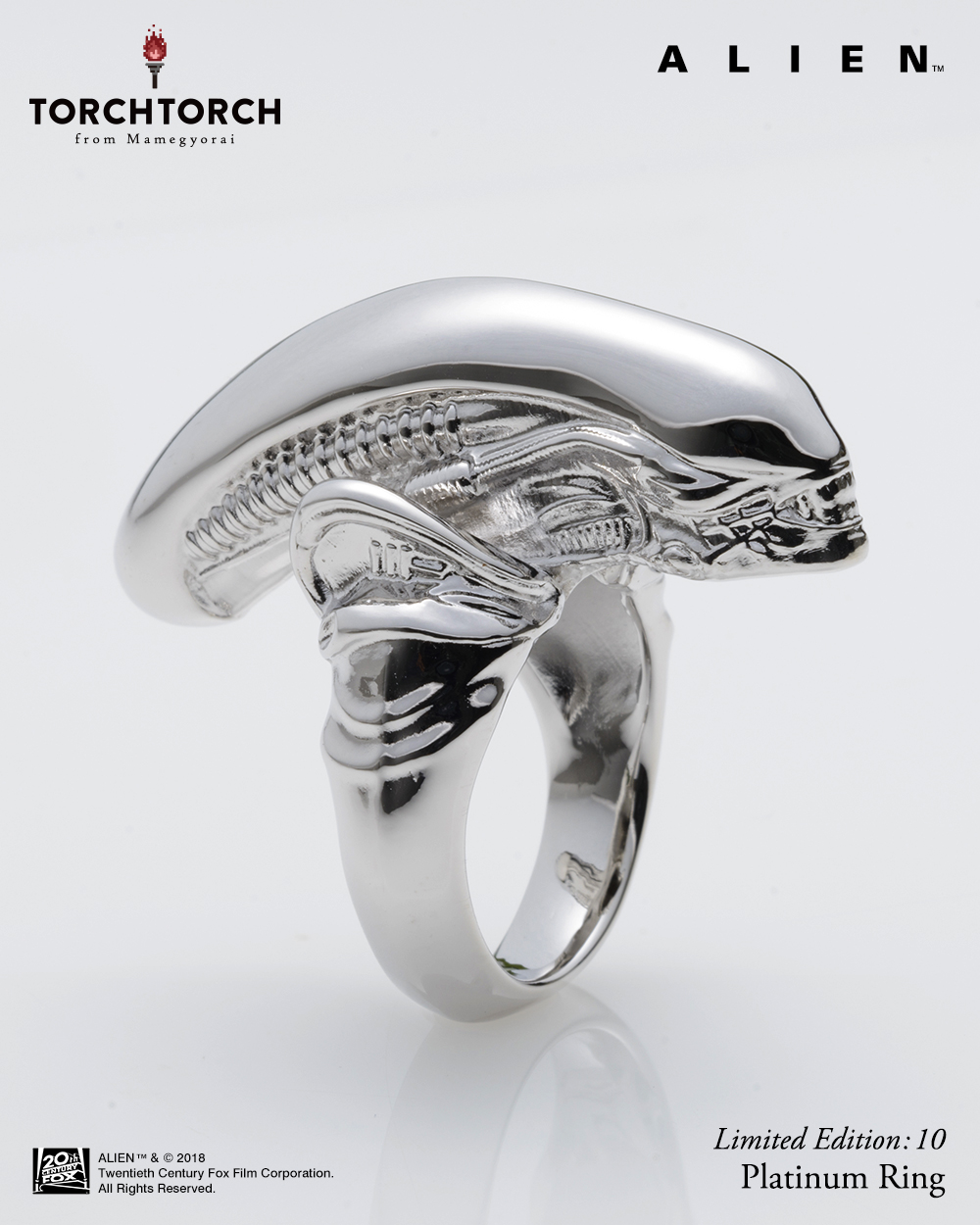 BIGCHAP PLATINUM RING | TORCH TORCH